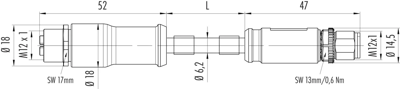 79 9724 020 08 binder Sensor-Actuator Cables Image 2