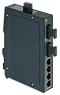 Ethernet switch, unmanaged, 6 ports, 100 Mbit/s, 24-48 VDC, 24030042110