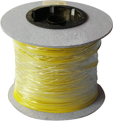 UL STYLE 1007 AWG 16 GELB Insulated stranded wires