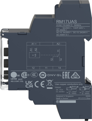 RM17UAS14 Schneider Electric Monitoring Relays Image 4