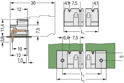 721-863/001-000 WAGO PCB Connection Systems Image 2