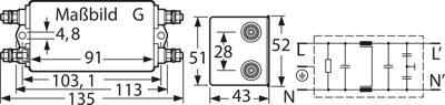 B84112G0000M125 EPCOS Interference suppression filter Image 2