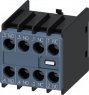 Auxiliary switch, 4 pole, 0.3 A, 2 Form A (N/O) + 2 Form B (N/C), screw connection, 3RH2911-1NE22