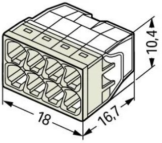 2273-208 WAGO Terminal Blocks Image 2