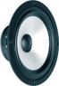 High-end bass-midrange speaker, 8 Ω, 88 dB, 10 kHz, black/white