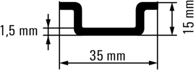 0236510000 Weidmüller DIN Rails Image 2