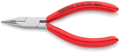 25 03 125 Knipex Flat Nose Pliers, Snipe Nose Pliers, Round Nose Pliers, Needle Nose Pliers