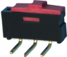 Slide switch, On-On, 1 pole, angled, 500 mA/12 VDC, CL-SA-12C4-22