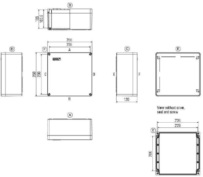 1305930000 Weidmüller General Purpose Enclosures Image 2