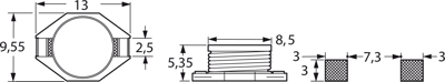 PISM-102M-04 Fastron Fixed Inductors Image 2