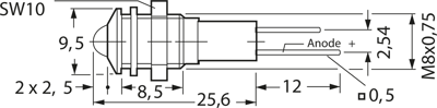 2693.8383 Mentor Signal Lamps, Indicators, Arrays Image 2