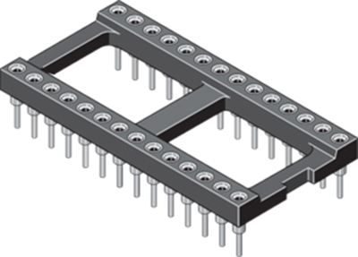 001-1-010-2-B1STF-XT0 MPE-GARRY Semiconductor Sockets, Holders Image 1