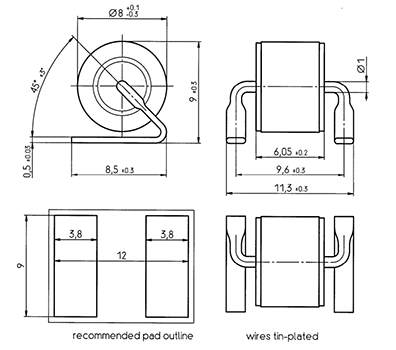 B88069X1520T352 EPCOS Gas Discharge Tubes Image 2