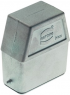 Grommet housing, size 16A, die-cast aluminum, PG16, angled, longitudinal bow locking, IP65, 09620250540