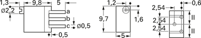 T93YB 5K0 10% Vishay Trimmer Potentiometers Image 2