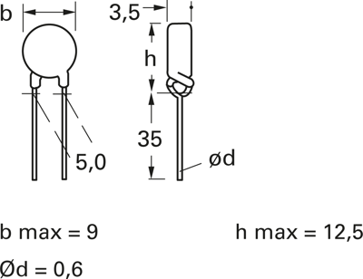 B59970C0080A070 EPCOS PTC Thermistors