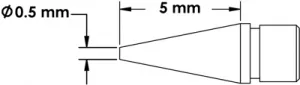 MFTC-6CNB4505 METCAL Soldering tips, desoldering tips and hot air nozzles