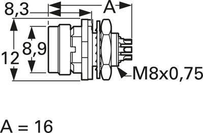 HR30-6R-3P(71) HIROSE Other Circular Connectors Image 2