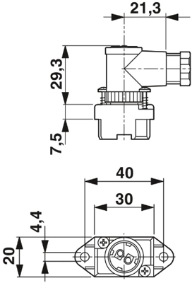 1433168 Phoenix Contact Interface Connectors, Bus Connectors Image 2