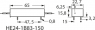 Reed relay, 50 V·A, NC contact, 3 A