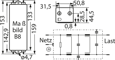 B84113C0000B110 EPCOS Interference suppression filter Image 2