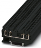 Component terminal block, spring balancer connection, 0.08-4.0 mm², 4 pole, 24 A, 8 kV, black, 3028924