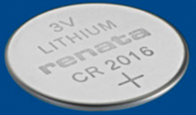 CR2016 MFR CU RENATA Button Cells