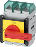 Emergency stop load-break switch, Rotary actuator, 3 pole, 125 A, 690 V, (W x H x D) 113 x 178 x 93 mm, front mounting, 3LD5620-0TK13