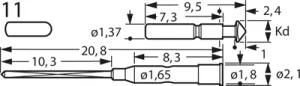 F67011B105G085 Feinmetall Contact Probes