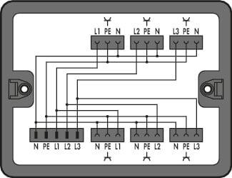 899-631/105-000 WAGO Flush-mounted Boxes, Junction Boxes Image 1