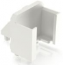 Vertical adapter, (L x W x H) 12.5 x 10 x 10.6 mm, white, for RACON 8, 5.55.103.276/0221