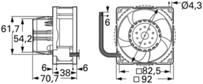 ACMAXX3200JH ebm-papst Axial Fans Image 2