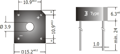 KBPC604 Diotec Bridge Rectifiers Image 2