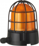 Double flashing light, Ø 153 mm, yellow, 230 VAC, IP67