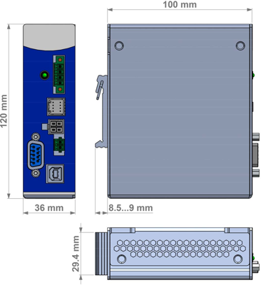 UPSI-1208D Bicker Elektronik UPS Image 2