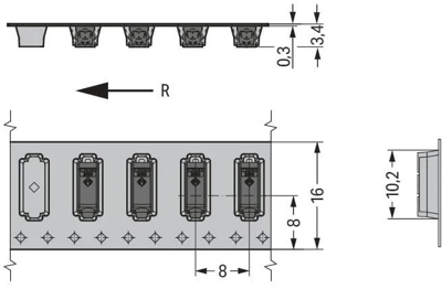 2059-321/998-403 WAGO PCB Terminal Blocks Image 3