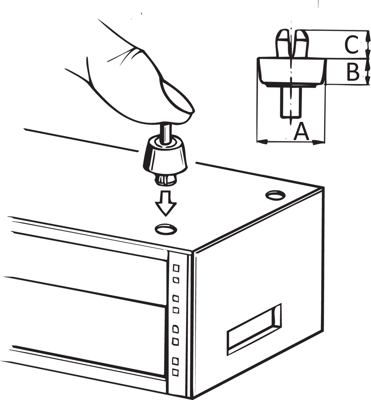 24820-004 SCHROFF Accessories for Enclosures