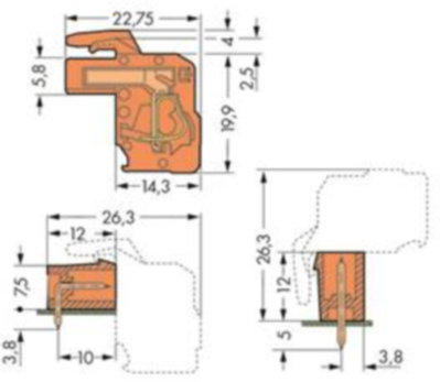 232-304/026-000 WAGO PCB Connection Systems Image 2