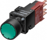Pushbutton, red, unlit , mounting Ø 16 mm, IP65, 3SB2203-0AC01