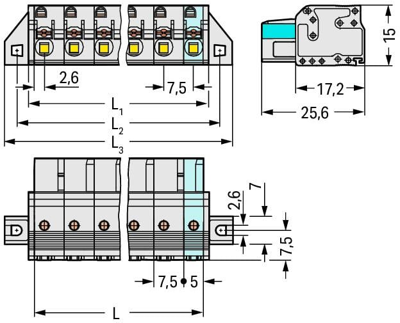 2721-210/031-000 WAGO PCB Connection Systems Image 2