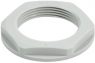 Counter nut, PG11, 24 mm, light gray, 1697460000