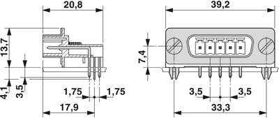 1689323 Phoenix Contact D-Sub Connectors Image 2