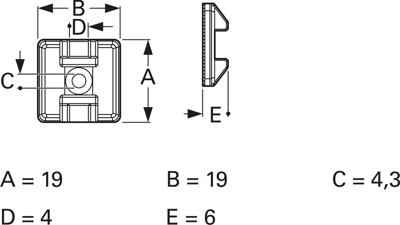 8029AA01AS fastpoint Cable Holders Image 2