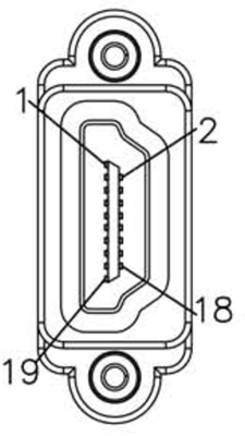 2003390000 Weidmüller HDMI Connector Image 4