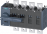 Load-break switch, Rotary actuator, 4 pole, 1000 A, 1000 V, (W x H x D) 320 x 235 x 166.5 mm, screw mounting, 3KD5042-0QE10-0
