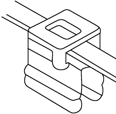 150-76080 HellermannTyton Cable Holders Image 2