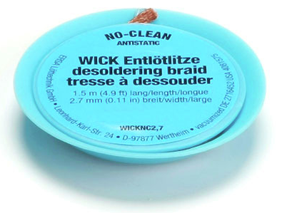 0WICKNC2.7/10 Ersa Desoldering Braid