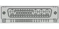 5-445029-1 AMP D-Sub Connectors