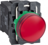 Signal light, illuminable, waistband round, red, mounting Ø 22 mm, XB5AV44