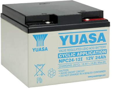 NPC24-12I Yuasa Lead-Acid Batteries, Lithium-Ion Batteries